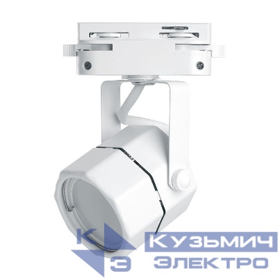 Светильник трековый AL192 под лампу GU10 бел. FERON 41593