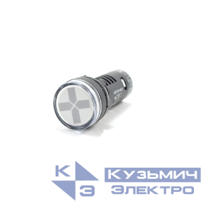 Индикатор двухцветный сегментный OptiSignal Compact D22 С7-2L-M34 красн./зел. 230В AC/DC КЭАЗ 362170
