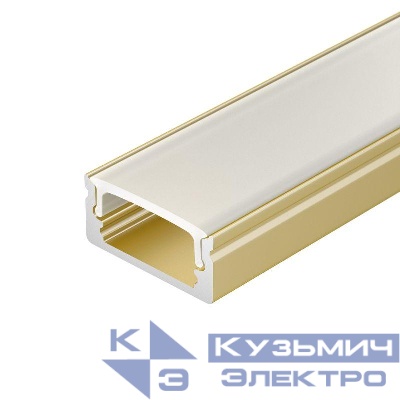 Профиль LINE-1708-2000 ANOD GOLD L2000 алюм. Arlight 039987
