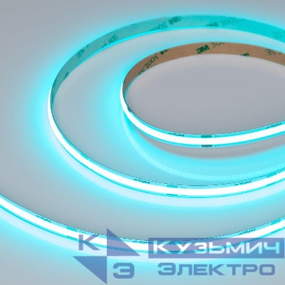 Лента светодиодная COB-X480-8mm 24V Aquamarine 8Вт/м IP20 (уп.5м) Arlight 047735