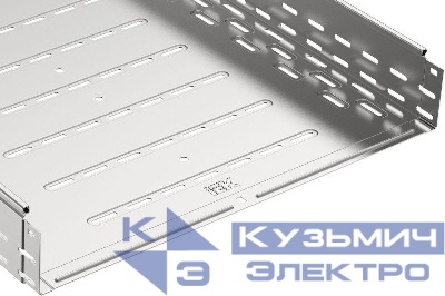 Лоток листовой перфорир. 500х100 L3000 сталь 1.2мм IEK CLP10-100-500-3