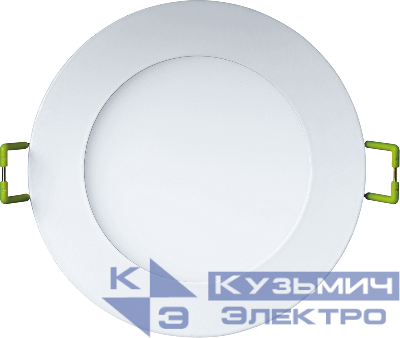 Светильник светодиодный 71 375 NLP-R1-7W-R120-840-WH-LED 7Вт 4000К IP20 d120 Navigator 71375