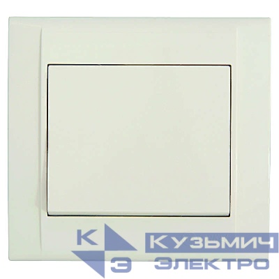 Выключатель 1-кл. СП Defne 10А IP20 крем. Makel 42010001