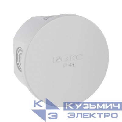 Коробка распределительная ОП 65х35мм IP44 4 каб. ввод DKC 53500
