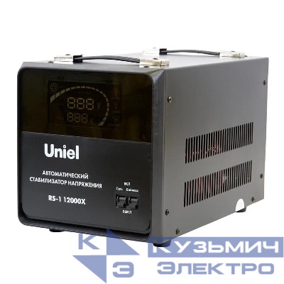 Стабилизатор напряжения RS-1 12000X 12000В.А 1ф релейный напольн. TM Uniel UL-00012861