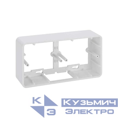 Коробка для наружн. монтажа на 2-мод. K45 бел. Simon Connect R450-9