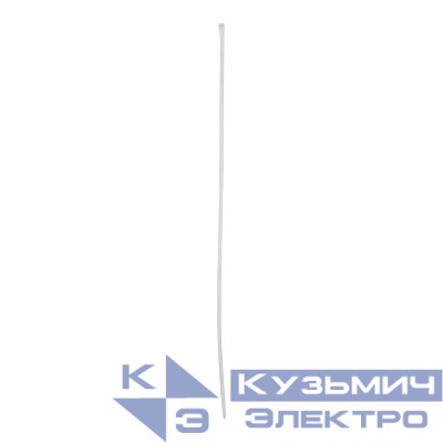 Хомут кабельный (стяжка) PCT 4.8х450-100WH 4.8х450 PA6.6 бел. (уп.100шт) JazzWay 5054127