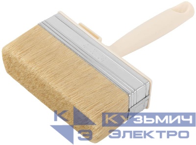 Макловица "мини" 40х140мм натур. свет. щетина пластик. корпус КУРС 01664