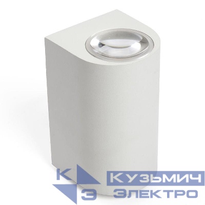 Светильник светодиодный DH053 2х5Вт 3000К 800лм уличный бел. FERON 48479