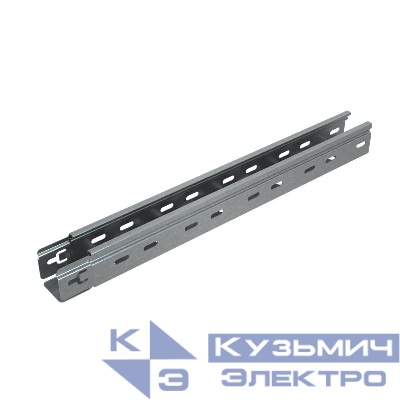 Лоток листовой перфорированный 50х50 L3000 сталь 0.55мм "БЫСТРЫЙ МОНТАЖ ПЛЮС" LPplus50-50-0.55-3000 оцинк. КМ PL0195