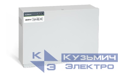 Источник вторичного электропитания резервированный адресный ИВЭПР 12/5 RS-R3 2х17 БР Рубеж Rbz-216606