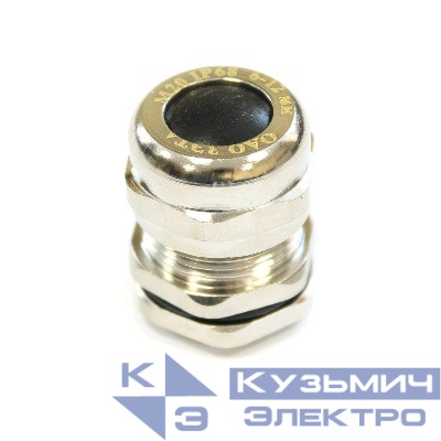 Ввод кабельный М20 IP68 d6-12мм латунь ГОФРОМАТИК zeta30117