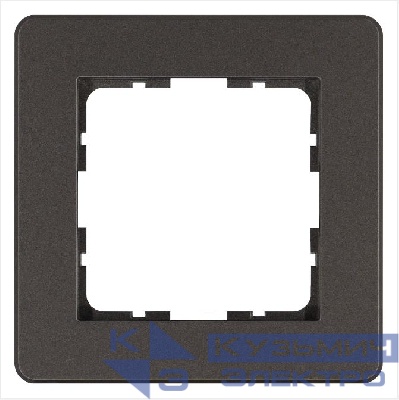 Рамка 1-м G-Flex мокко Jasmart G1101Z