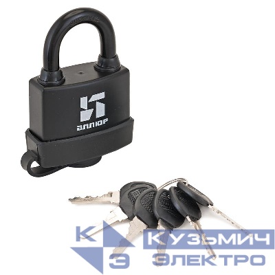 Замок навесной ВС1Ч-375П всепогодный. 6кл. d8.5мм Аллюр 6 776