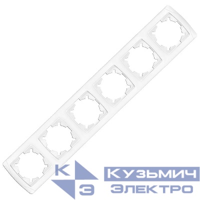 Рамка 6-м Маргарита горизонт. бел. UNIversal 1085