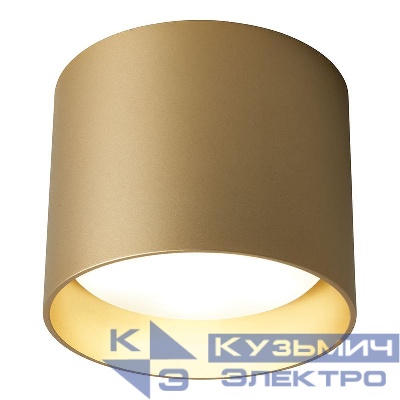 Светильник HL358 12Вт GX53 230В потолочный зол. FERON 41912