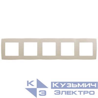 Рамка 5-м 12-5005-02 сл. кость ЭРА Б0014782