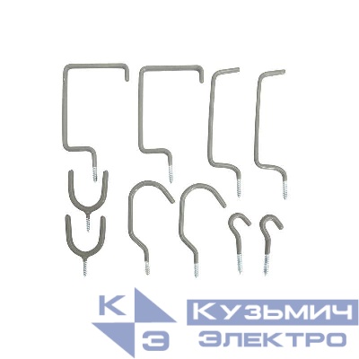 Набор кронштейнов вкручивающихся (уп.10шт) Rexant 38-0613