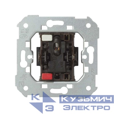Механизм кнопки клавишной СП 10А 250В с пиктограммой и подсветкой Simon88 75160-39