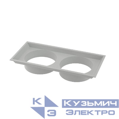 Адаптер воздуховода для потолочного кондиционера 1000-2000Вт RAL7035 DKC R5KLMCNV04