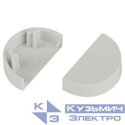 Заглушка для кабель-канала полукруглого 20х12 EC-KK-20-12-FW бел. (уп.2шт) Эра Б0064918