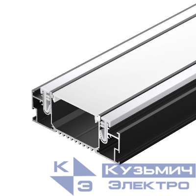 Профиль STRETCH-41-CEIL-CENTER-2000 BLACK L2000 алюм. Arlight 055206