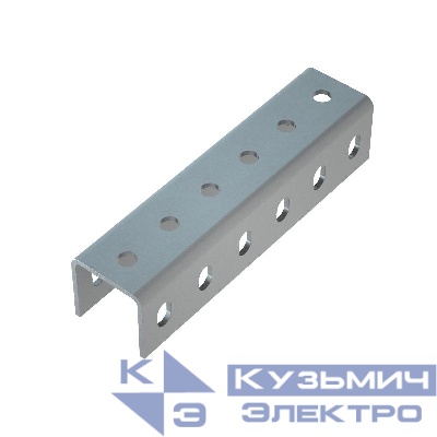 Соединитель усиленного швеллера 50х50 сталь 4мм SLPU50-50 HD КМ LO3094