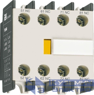 Приставка контактная ПКИ-04 доп. контакты 4НЗ KARAT IEK KPK10-04