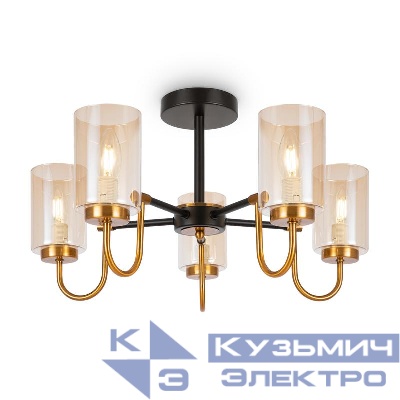 Светильник Jewel 40Вт E14х5 IP20 потолочн. Freya FR5321CL-05BZ