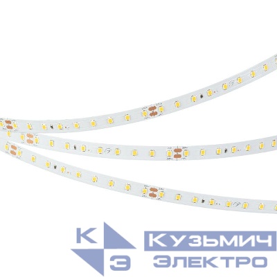 Лента светодиодная RT-A90-10mm 24V White 6000К 4.8Вт/м IP20 2835 высок. эффект. 200лм/Вт (уп.5м) Arlight 038779