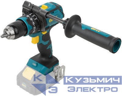 Дрель-шуруповерт аккумуляторная бесщеточная 20В 2000об/мин 100Нм FIT 79907