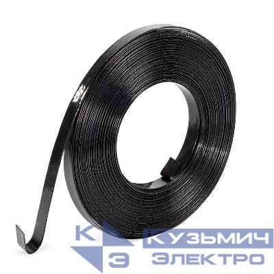 Лента бандажная ЛКС-PPA (316)-1204 AISI 316 нерж. сталь черн. (уп.25м) Fortisflex 104986