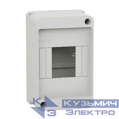 Бокс навесной ОП City9 Box XS 4мод. без дверцы SE EZ9EAA104