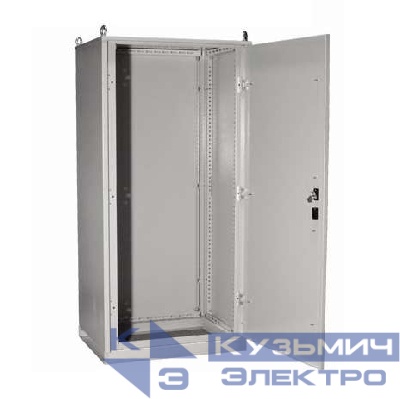 Корпус КСРМ хх.8.8-2 36 IP31 (Место 2: крыша + цоколь + боковые и фасадные стяжки + замок + петли + метизы) метал. IEK YKM30-M2-88-36