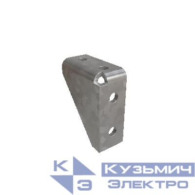 Соединитель угловой 4 отверстия 6мм USG4 КМ LO34796