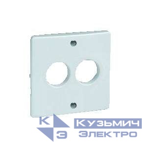 Накладка для стерео разъема Simon82 алюм. 82082-33