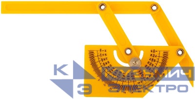 Угломер-квадрант 180г пластиковый 90х155мм FIT 19301