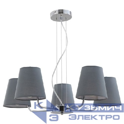 Люстра Evie 2087-305 5хE14 40Вт классика Rivoli Б0055639