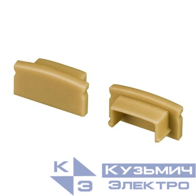 Заглушка LINE-1708 GOLD глухая пластик Arlight 039994