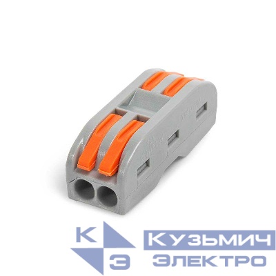 Клемма проходная СМК 222-2412 КВТ 87636