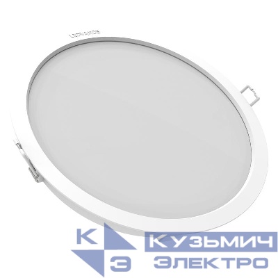 Светильник светодиодный Eco Class Downlight DL 865 WT 18Вт 6500К IP44 1710лм ДВО даунлайт кругл. встраив. ультратонкий LEDVANCE 4058075644298