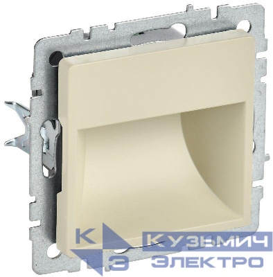 Подсветка светодиодная BRITE встраив. ПЛ20-БрКр механизм беж. IEK BR-FL20-K10