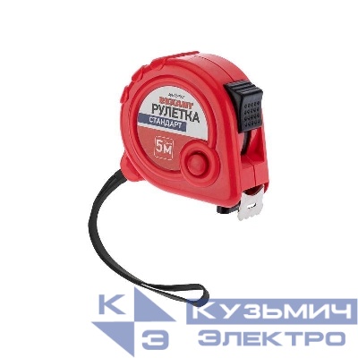 Рулетка измерительная Стандарт 5мх25мм Rexant 12-9002