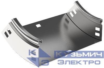 Угол для лотка плавный 45град. 200х50 В10 ESCA IEK CPV51-0-45-050-200