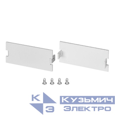 Заглушка FLOOR60 глухая алюм. (комплект) Arlight 046417