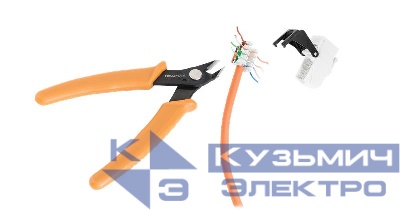 Кусачки боковые электромонтажные прецизионные для жил из мягких металлов толщиной до 1мм (не для стали) NIKOMAX NMC-222