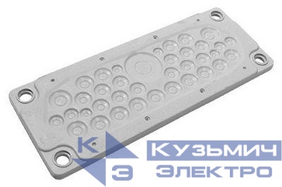 Ввод кабельный пластик V0 UL94. (36 отв.) IP65 DKC R5HTKC36