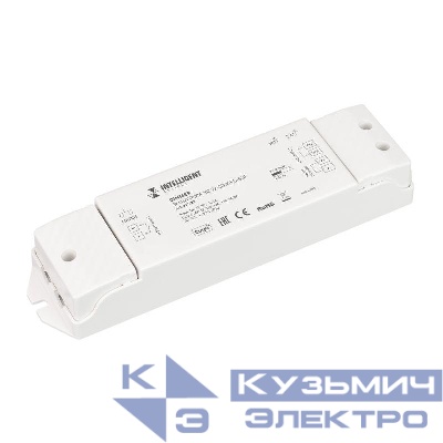 Диммер SMART-PWM-102-72-CDW-PD-SUF (12-36В 2х5А TUYA Wi-Fi 2.4G) IP20 пластик INTELLIGENT ARLIGHT 037422