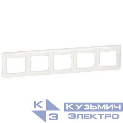 Рамка 5-м Valena горизонт. бел. (DIY-упак.) IEK 696744