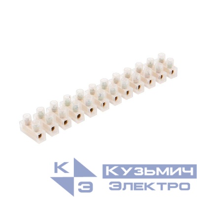 Колодка клеммная полипропилен КВ-14 20А 14кв.мм (уп.10шт) Rexant 07-5014